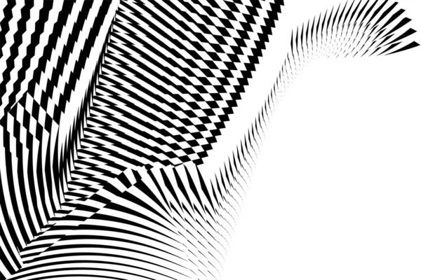 Geometrisches Dynamisches Muster Abstraktes Banner Poster Cover Flyer Karte Vektortextur — Stockvektor