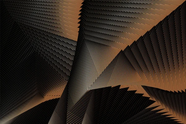 Fond Métallique Doré Motif Dynamique Texture Vectorielle Design Moderne — Image vectorielle