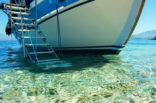 Escadas do barco — Fotografia de Stock