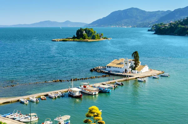 küçük ortodox Manastırı Korfu Adası Yunanistan