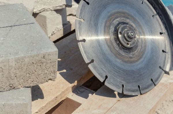 Blade for block cutting — Stock Photo, Image