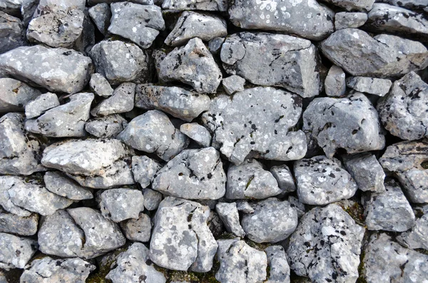 Muro de piedra tradicional sin mortero — Foto de Stock