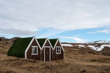 İzlanda 'da Hulk halkı için evler