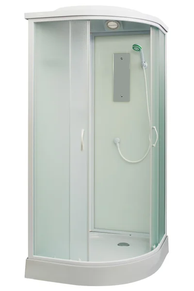 Cabine de duche, barraca isolada — Fotografia de Stock