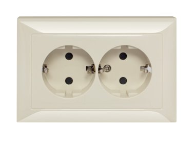 Soket, şalter, güvenli, izole