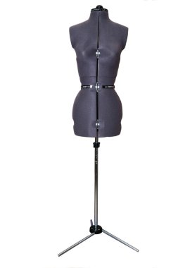 Beyaz arka plan üzerinde izole kukla, manken