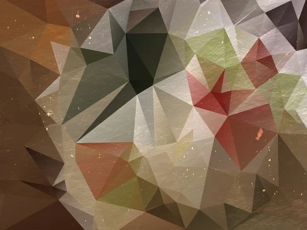 Гранжевый многоугольный фон — стоковое фото