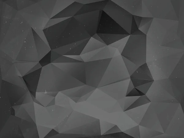 Black&White Polygon Background — Stock Photo, Image