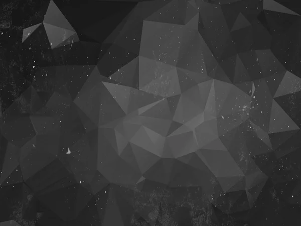 Black&White Polygon Background — Stock Photo, Image