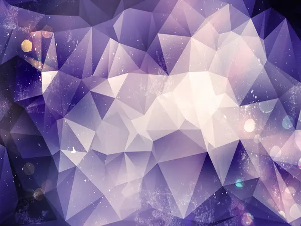 Фон фиолетового многоугольника — стоковое фото