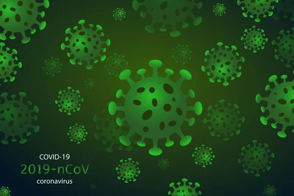 Neues Coronavirus 2019 Nkov Konzepte Zum Schutz Vor Einer Virenpandemie — Stockvektor