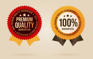 Kalite garantili ürün etiketi veya rozet