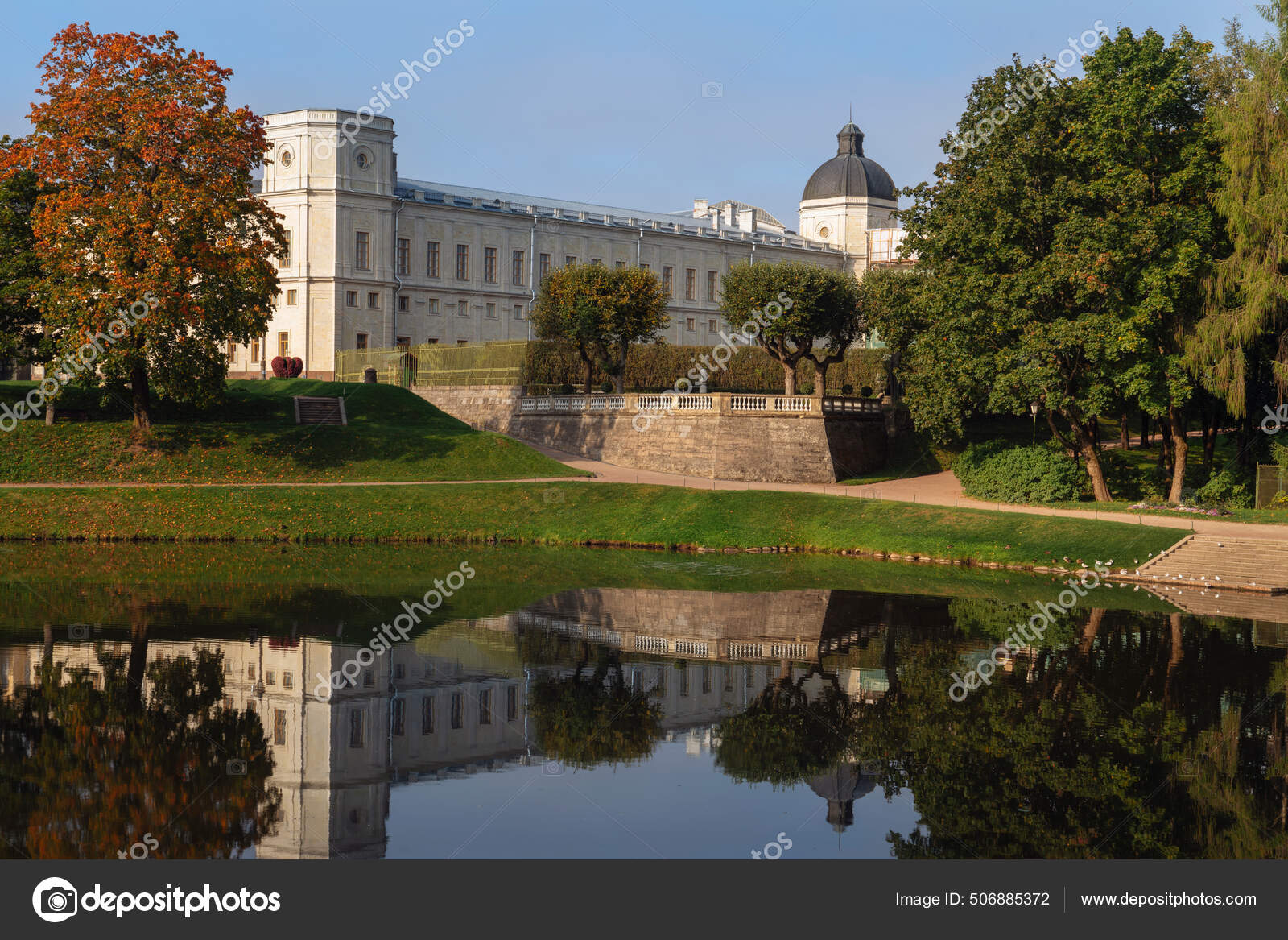 Гатчина Парк Фото Осенью