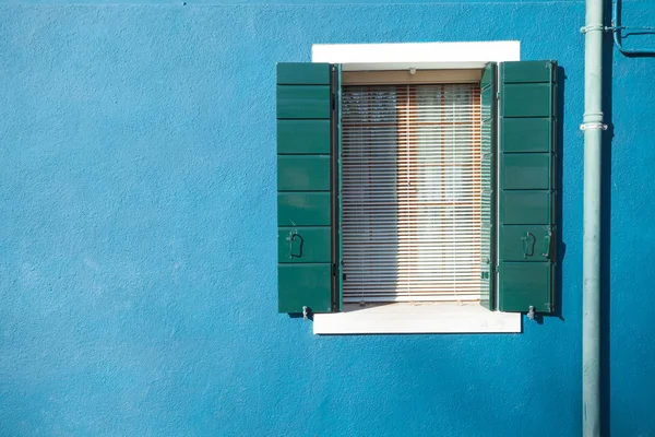 Vue d'un balcon depuis l'île de Burano, Venise — Photo