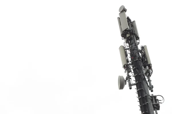 Antena de red de teléfonos celulares aislados — Foto de Stock