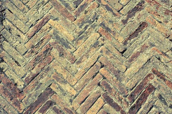 Detalhe de uma superfície de calçada da ilha de Burano em Veneza, i — Fotografia de Stock