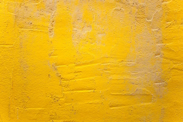 Yeso exterior amarillo de una casa en Burano — Foto de Stock