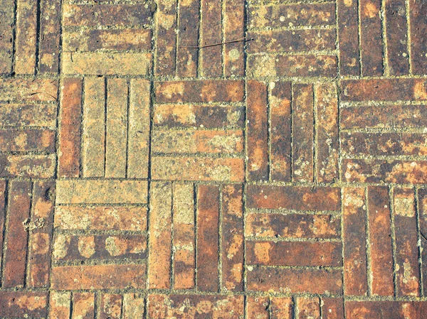 Venedik, İtalya (vintage etkisi Burano Adası kaldırım yüzeyden detay)