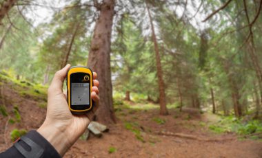 orman yolu ile gps (bulanık backg doğru pozisyonda bulma