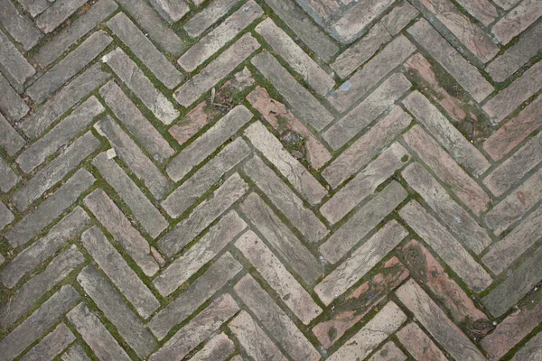 Detalhe de uma superfície de calçada da ilha de Burano em Veneza, i — Fotografia de Stock