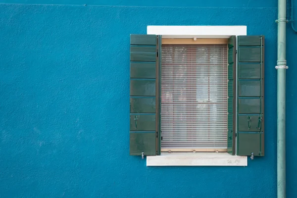 Вид на балкон з Burano острова, Венеція — стокове фото