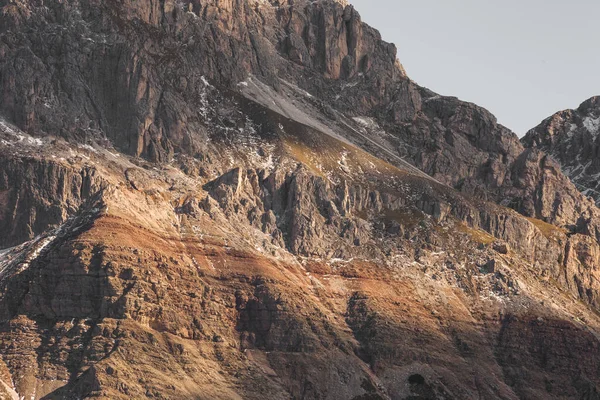 Focus Stratificated Dolomia Area Dolomites — Stock Photo, Image