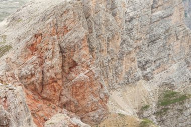Sass Ciampac 'ın tepesinden manzaralar, Dolomitler