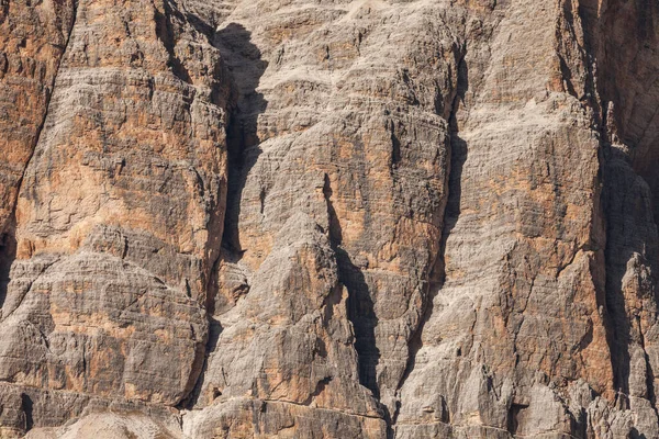 Détail Mur Vertical Dolomites Italie Tofana Rozes — Photo