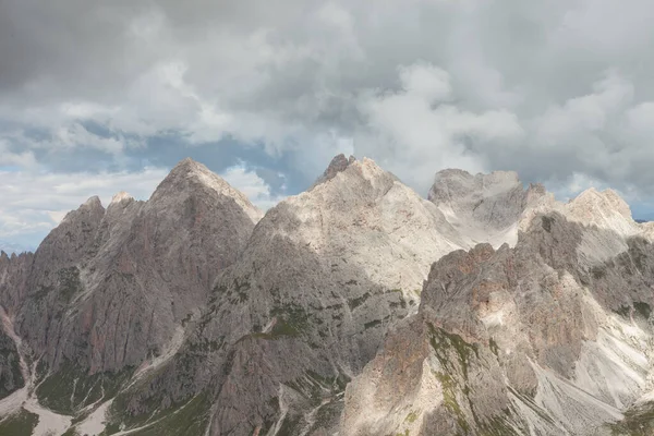 Panorama Dalla Val Gardena Nelle Dolomiti Italia — Foto Stock