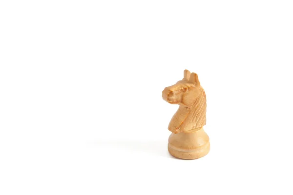 Caballero de juego blanco (ajedrez ) — Foto de Stock