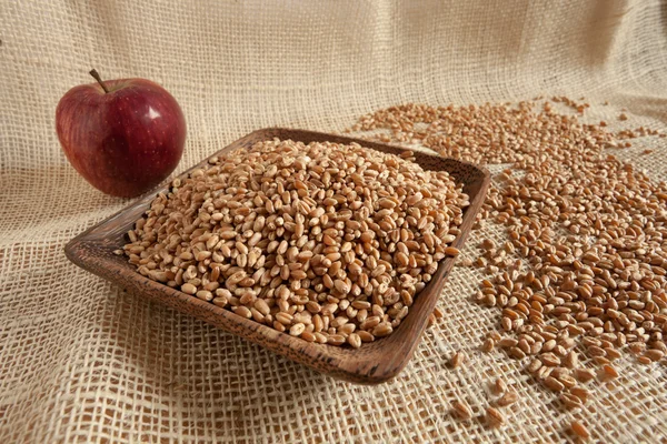 Wheat as natural food — Stock Photo, Image