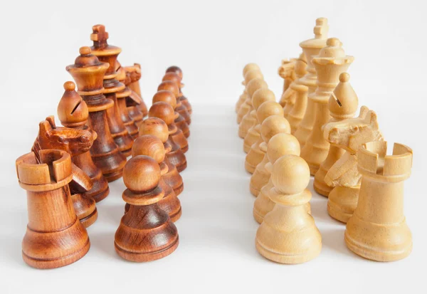 Chess strategy: points of view — Stock Photo, Image