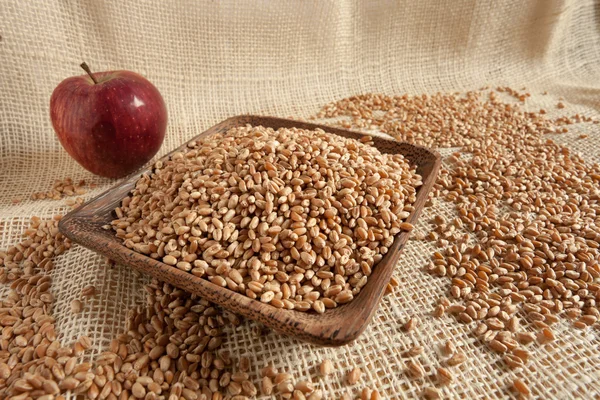 Wheat as natural food — Stock Photo, Image