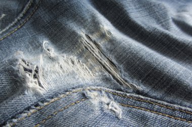 Arka plan olarak giyilen kot