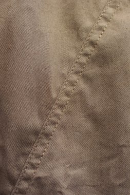 Pamuk kahverengi gömlek doku