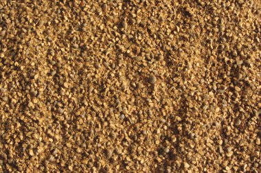 kavrulmuş ve kıyılmış arpa doku