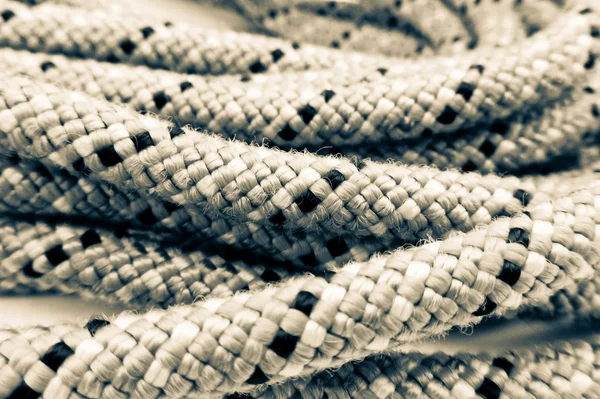 Focus on mountain rope — Stock Photo, Image