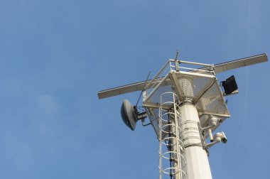 Şantiye radar anteni