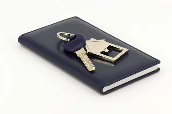 Klucz do notebooka — Zdjęcie stockowe