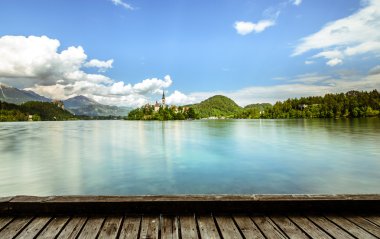 Bled Bled Gölü Panoraması