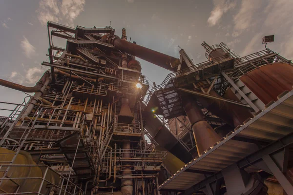 Nord Landschaftspark Duisburg — Zdjęcie stockowe