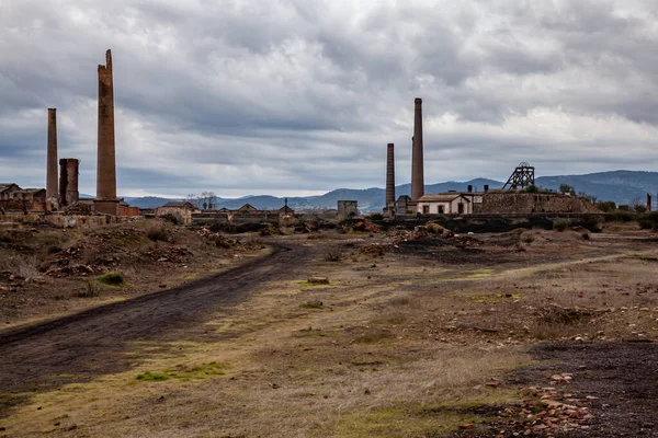 Abandoned former mining operations in pearroya pueblonuevo Spain
