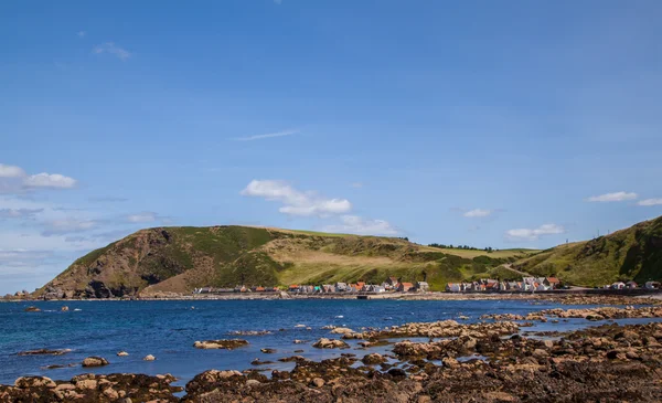 Crovie klein Coastal dorp — Stockfoto