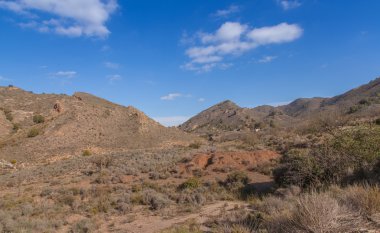 Cabo baş-puntas de calnegre Landschaft Suedosten Spanien