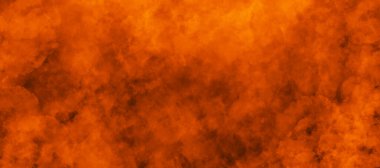 Sis tasarımı, sonbahar bulutları rengi, grunge Şükran Günü arkaplan şablonu, vignette pankartıyla soyut turuncu sıcak doku tasarımı