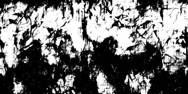 Klasik veya antika boyalı soyut siyah beyaz kağıt, tek renkli arka plan şekilleri