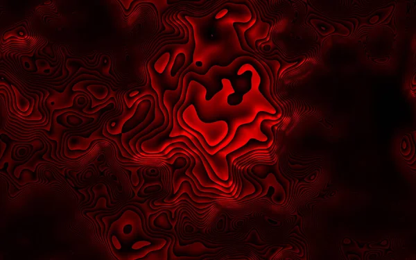 Абстрактні Червоні Блискучі Форми Рідкого Металу Ілюстрація Закруглений Мармур Різдвяний — стокове фото