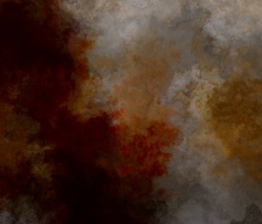 Grunge sıkıntılı turuncu kahverengi ve gri desenli tasarım, eski sıcak sonbahar arkaplanı, tahıl resimleme arkaplanı