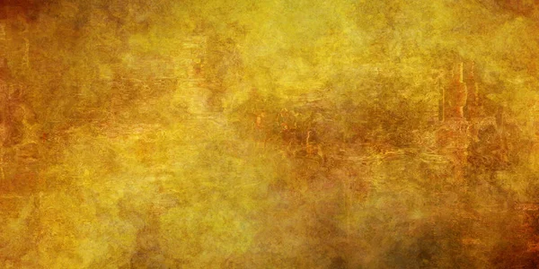 Dark Yellow Marbled Texture Backgrounds Old Gold Vintage Painted Paper — Stock Photo, Image