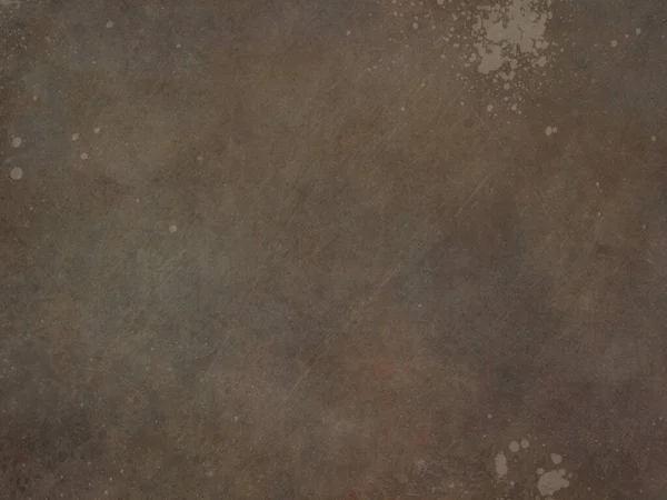 Old Brown Background Distressed Vintage Grunge Paper Texture Splashed Blotch — Stock Photo, Image